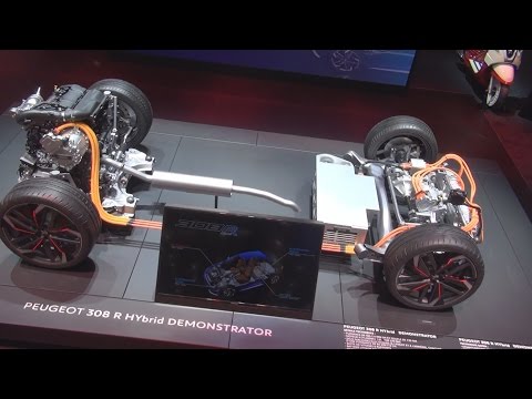 Peugeot 308 R HYbrid Chassis (2016) Exterior and Interior in 3D