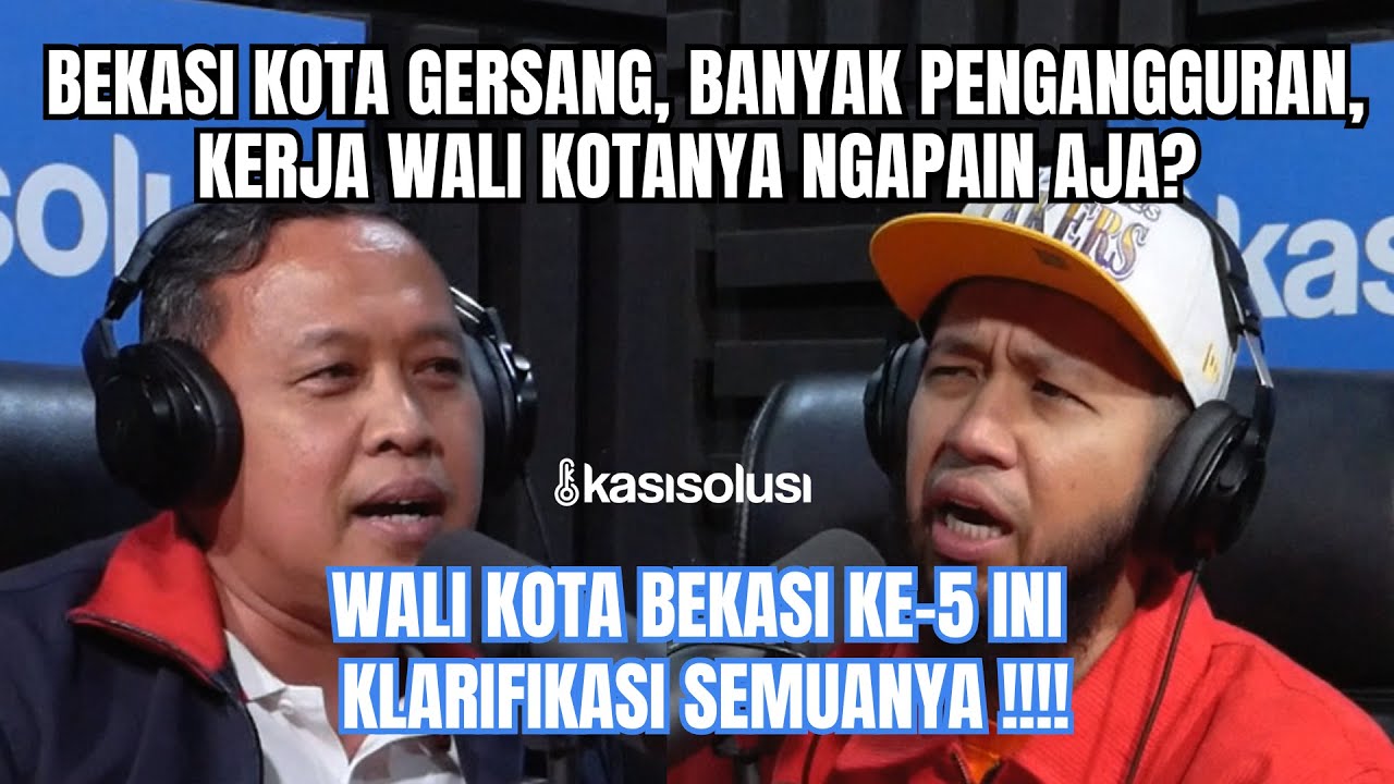 WALI KOTA BEKASI KERJANYA APA⁉️BANYAK PENGANGGURAN, JALANAN RUSAK KOK DIBIARIN? INI KLARIFIKASINYA