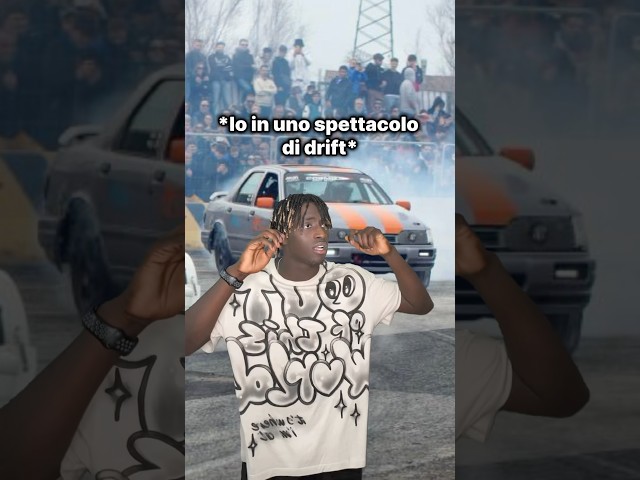 Io in uno spettacolo di drift 💀 @Ouz_Reactions