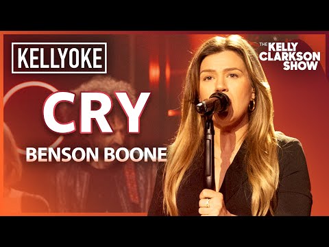 'Cry' By Benson Boone | Kelly Clarkson Kellyoke Cover