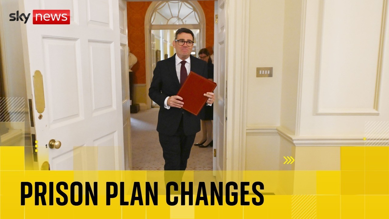 PM Andy Burnham announces changes to prisoner early release scheme