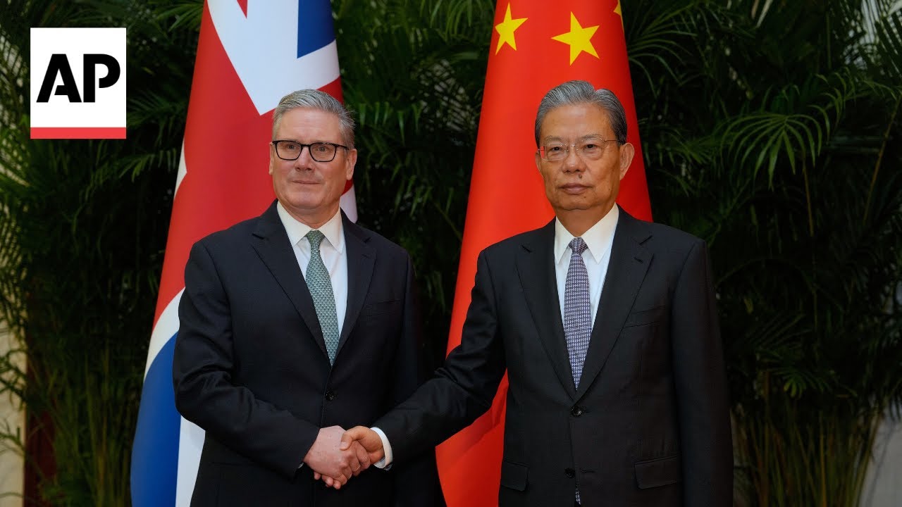 UK Prime Minister Starmer meets Zhao Leji, Chairman of China's National People’s Congress