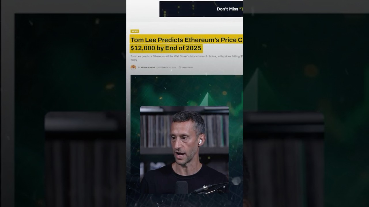 Will $ETH hit $12,000 by the end of 2025? ethereum eth crypto