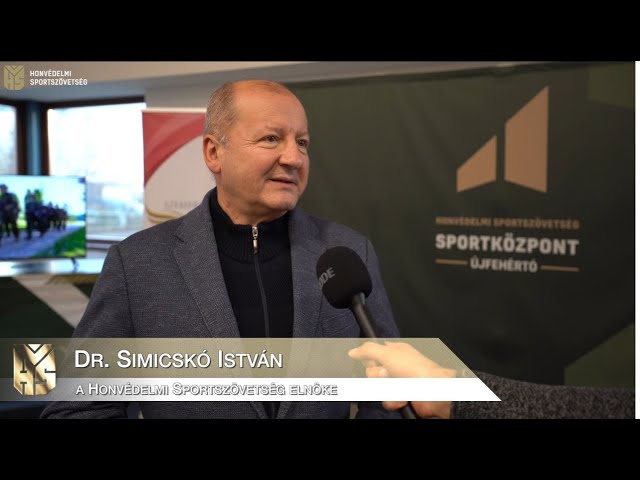 Dr. Simicskó István az újfehértói Honvédelmi Sportközpontban - 2024.12.12.
