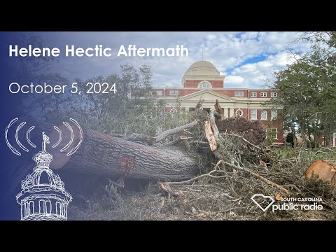 screenshot of youtube video titled Helene Hectic Aftermath | South Carolina Lede