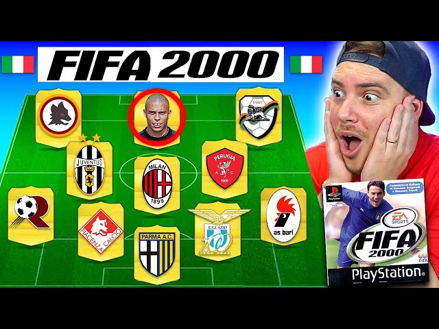 1 GIOCATORE per OGNI SQUADRA di SERIE A ma su FIFA 2000!! (25 ANNI FA) ⚽