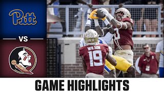 Pitt vs Florida State Game Highlights | 2025 ACC Football