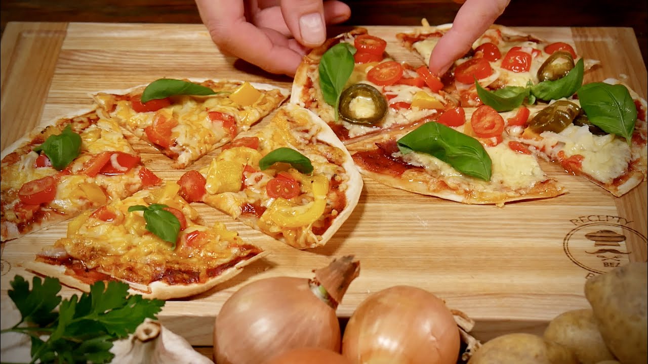 Recept na úžasně jednoduchou "falešnou" PIZZU!