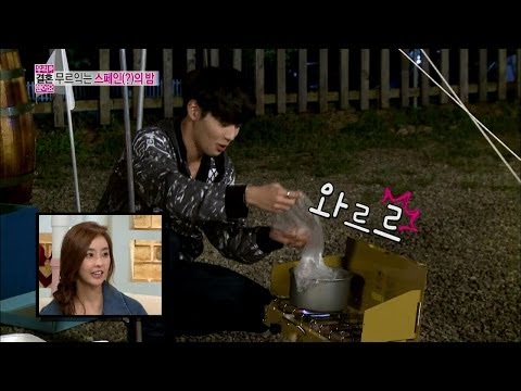 【TVPP】Taemin(SHINee) - 스페인 요리, 태민(샤이니) - Cooking Spanish food @ We Got Married