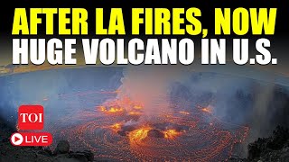 California LIVE: After Monster Blaze, Now Huge Volcano Erupts In US State | Dramatic Scenes On Cam