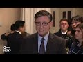 WATCH LIVE: Johnson speaks to the media as Congress faces potential shutdown vote  - 06:06 min - News - Video