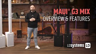 Introducing MAUI G3 MIX | Get to know the MAUI G3 with a digital mixer by LD Systems
