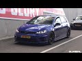 480HP Volkswagen Golf 7 R Stage 2 vs 700HP Audi RS6 Avant C7 with Akrapovic Exhaust