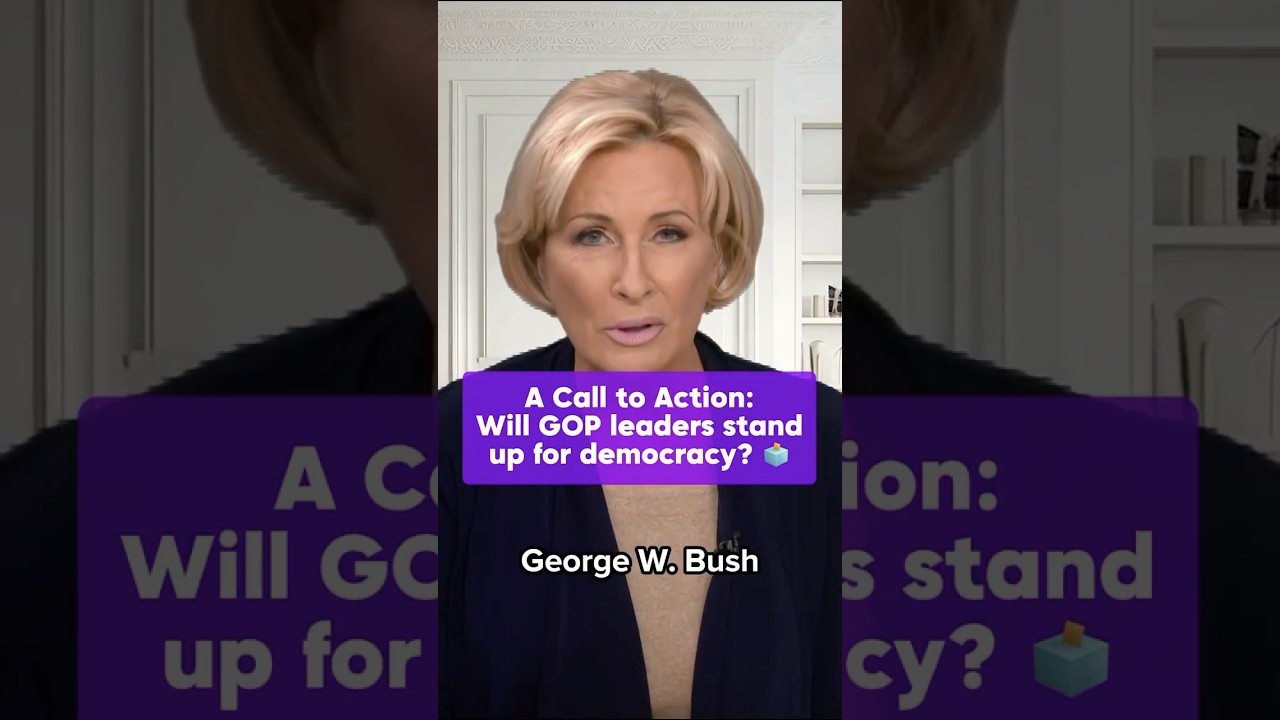 A call to action: Will GOP leaders stand up to democracy?