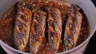 Bữa Cơm Quê 3 Món Ngon: Cá Nục Rim, Rau Muống Xào Tỏi, Canh Cải