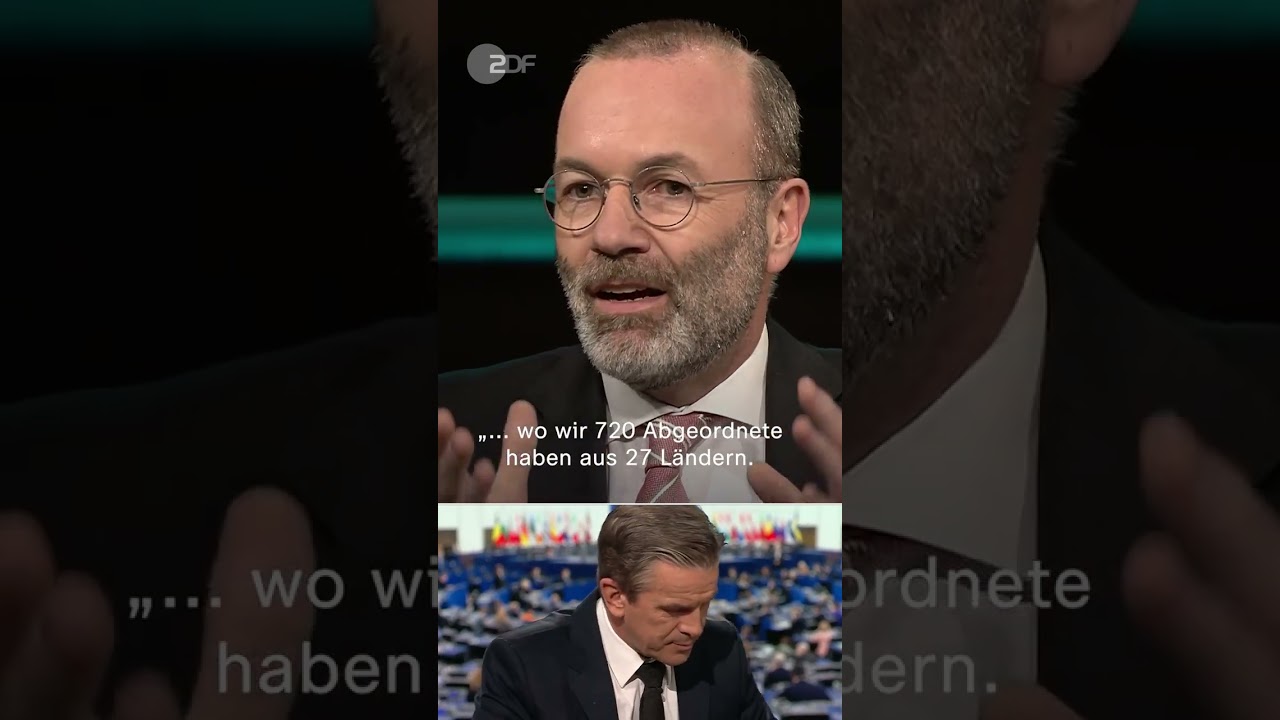 EVP-Chef Weber über WhatsApp-Chats mit AfD: "wusste davon nichts" | Short Shorts lanz