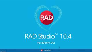 RAD Studio 10.4 Sydney Fokus Webinar: Kurzdemo VCL