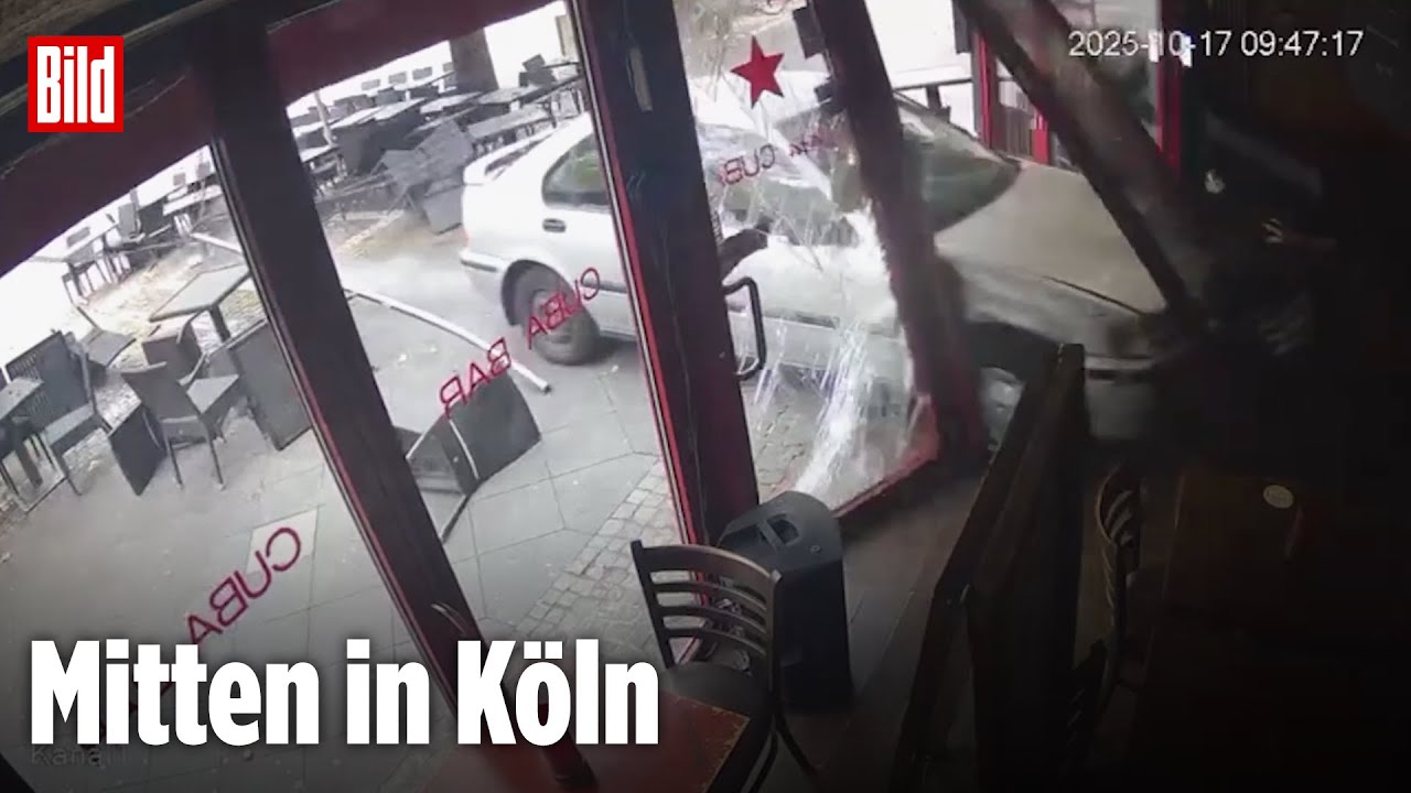 Köln: Rentner rast in Restaurant