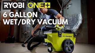 Video: 18V ONE+™ 6 Gal. Cordless Wet/Dry Vacuum