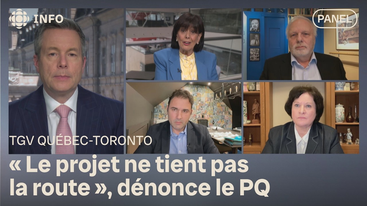 Le PQ veut retirer le Québec du projet de TGV | Mordus de politique