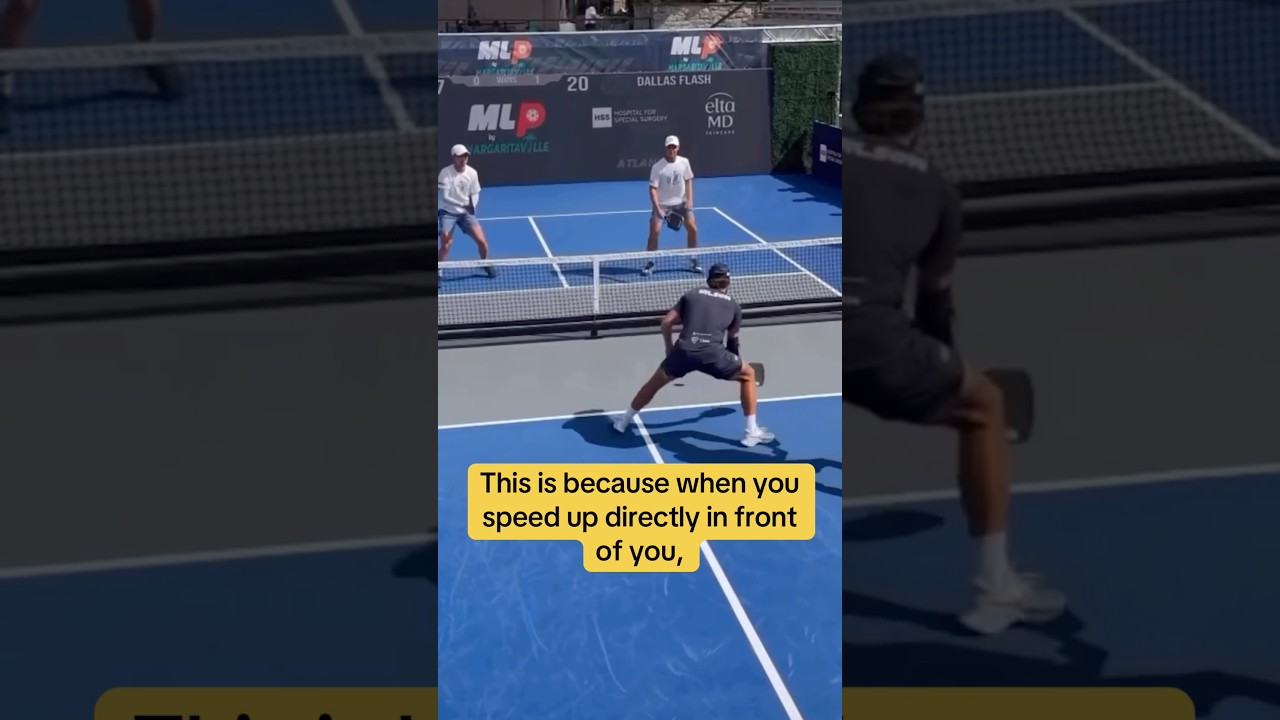 Pro fast hands tip. #alizasehar #pickleball