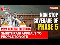 Appeal people to cast their vote | Smriti Irani Casts Her Vote | NewsX
