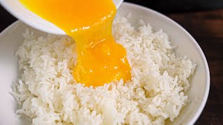 Nhà còn cơm nguội, đổ trứng sống vào làm ngay món này ai cũng mê | Perfect fried rice