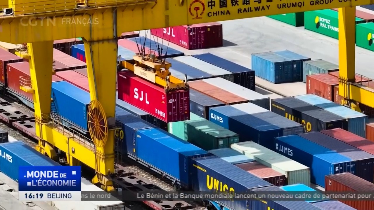 Le cap des dix mille passages de trains Chine-Europe franchi en un temps record