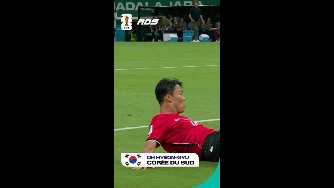 REVIREMENT DE SITUATION! Oh Hyeon-gyu donne les devants à la Corée du Sud! 👀 #FifaWorldCupOnYT