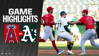 Angels vs. A's Highlights (7/3/24) | MLB Highlights