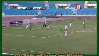 هدف الاتفاق الثاني على أبها - إياب الدوري السعودي للدرجة الأولى