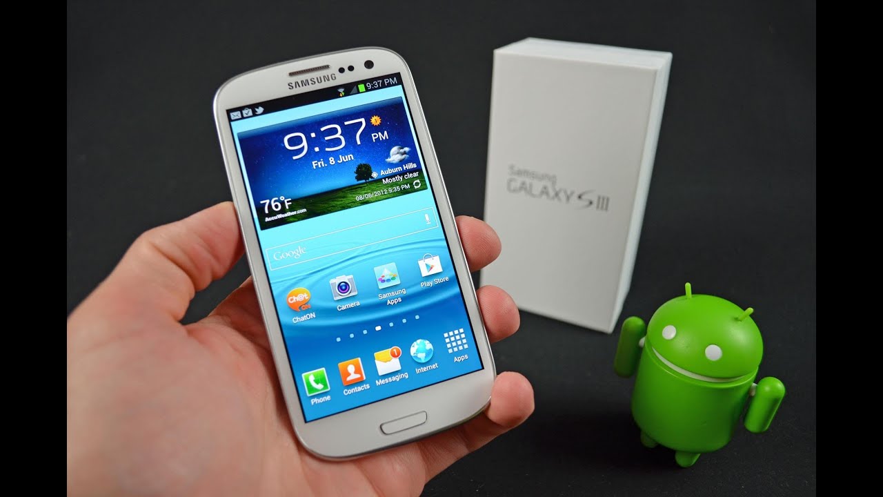 Samsung Galaxy S Iii Unboxing And Review Youtube