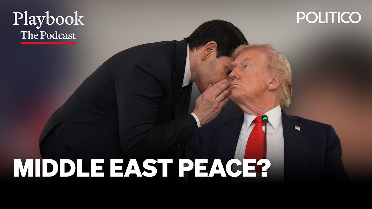 What Trump said about a peace deal in the Middle East | The Playbook Podcast