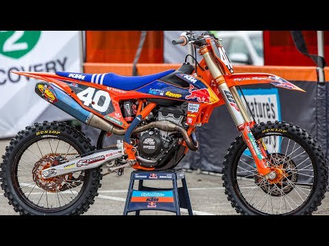 Inside Sean Cantrells Factory TLD KTM 250SXF - Motocross Action Magazine