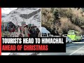 Tourists Flock To Popular Destinations In Himachal Ahead Of Christmas