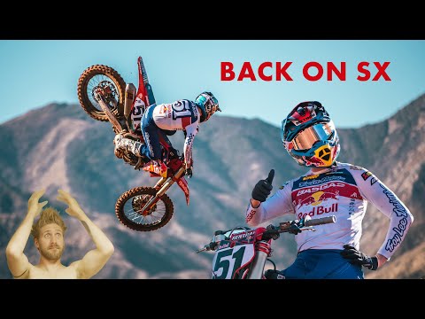 BATTLING ON THE SUPERCROSS TRACK - Justin Barcia BAMTV