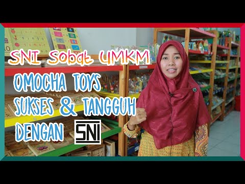 https://youtu.be/AgPAAy8dJJQSNI Sobat UMKM: Omocha Toys Sukses & Tangguh dengan SNI!