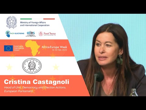 Intervention Cristina Castagnoli: Head of Unit, Democracy and Election Actions, European Parliament