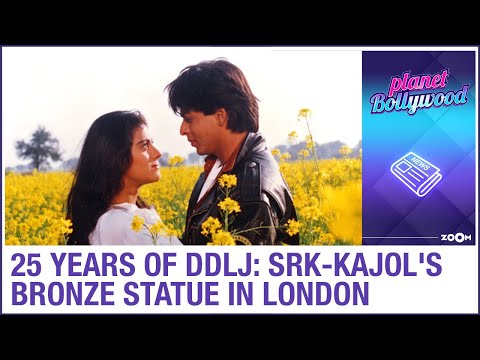 DDLJ completes 25 years: Shah Rukh and Kajol’s bronze statue to be unveiled in London