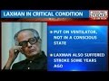 HLT : Cartoonist RK Laxman in critical condition at Pune hospital