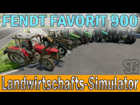 Fendt Favorit 900 Vario v1.0.0.0