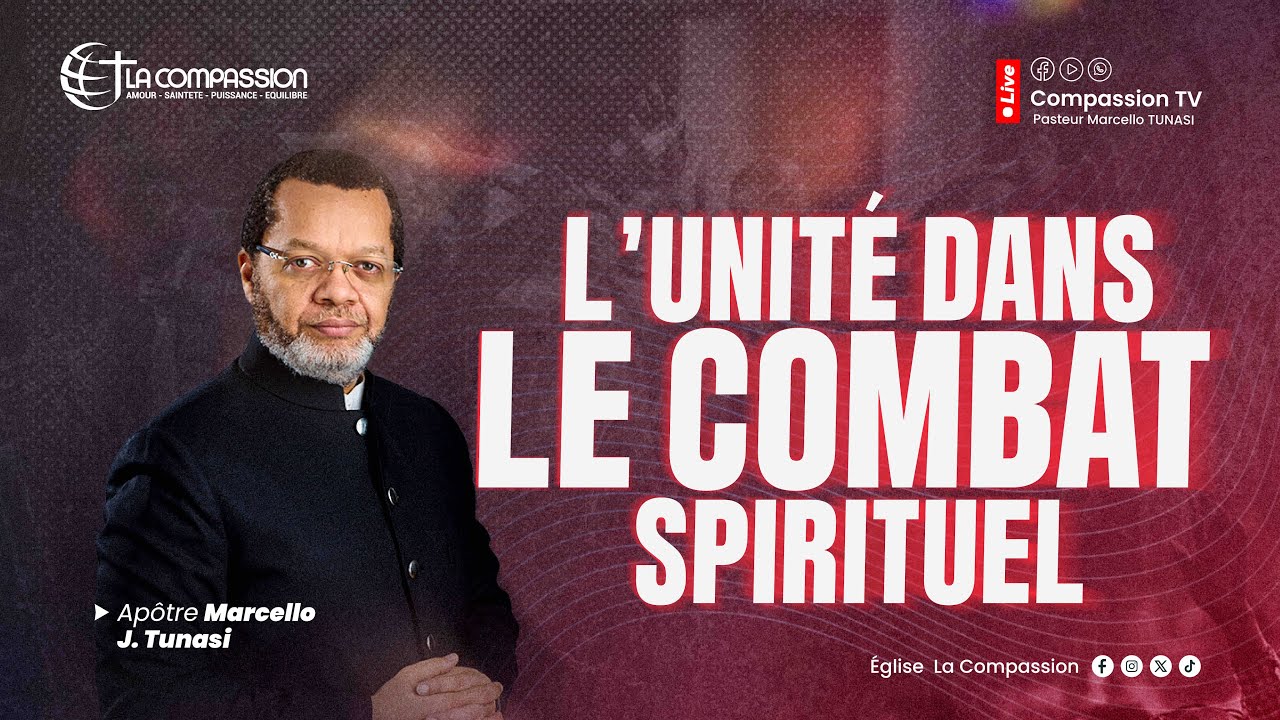 L'UNITÉ DANS LE COMBAT SPIRITUEL _ PAST MARCELLO TUNASI _ UN SEUL NOM _ PERPIGNAN 2026_