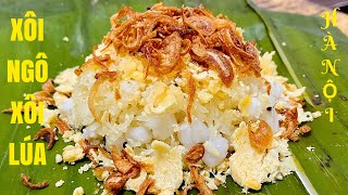 XÔI NGÔ-XÔI LÚA HÀ NỘI,Cách nấu xôi bằng Instant Pot vừa nhanh, ngon để mấy ngày vẫn mềm dẻo.