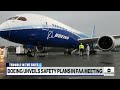 Boeing officials meet with FAA to discuss plane safety and quality issues  - 02:52 min - News - Video