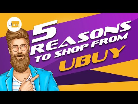 5 REASONS TO SHOP FROM UBUY