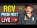 Ram Gopal Varma Press Meet LIVE- Hyderabad- Lakshmi's NTR