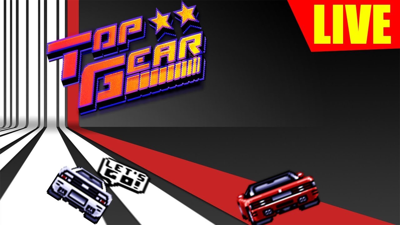 LIVE - Top Gear - Super Nintendo - Gameplay do Boy