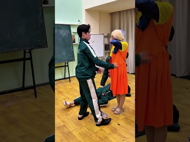 鱿鱼游戏：时间静止老鼠跳舞！#devil #lilith #funny #shorts