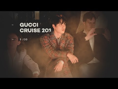 180530 Gucci Cruise 2019 Fashion Show KAI (Short Clip)