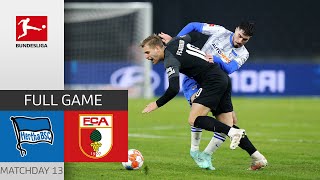 🔴 LIVE | Hertha Berlin — FC Augsburg | Matchday 13 – Bundesliga 2021/22